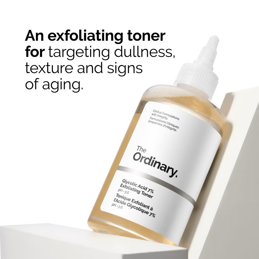 THE ORDINARY - Glycolic Acid 7% Exfoliating Toner (240ml.) ดิ ออดินารี่ ไกลโคลิก เอซิด 7% เอกซ์โฟลิเ