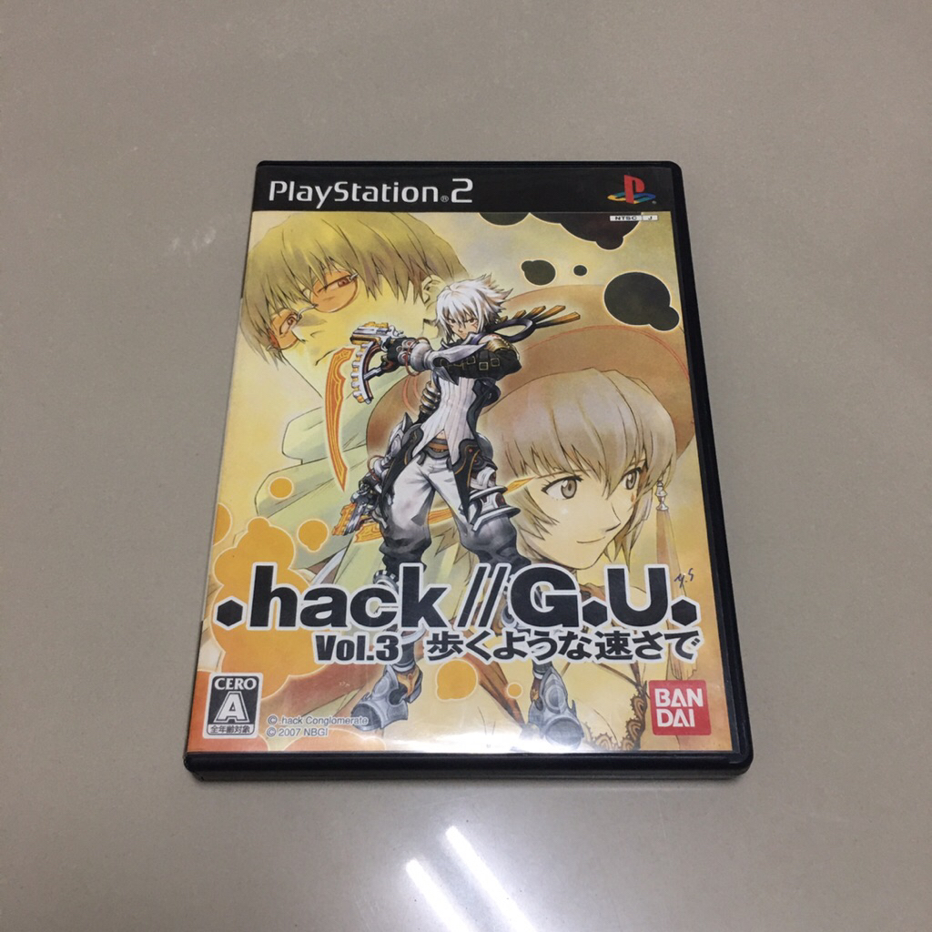 แผ่น PS2 .hack//G.U. Vol.3 Redemption (Japan) PlayStation 2