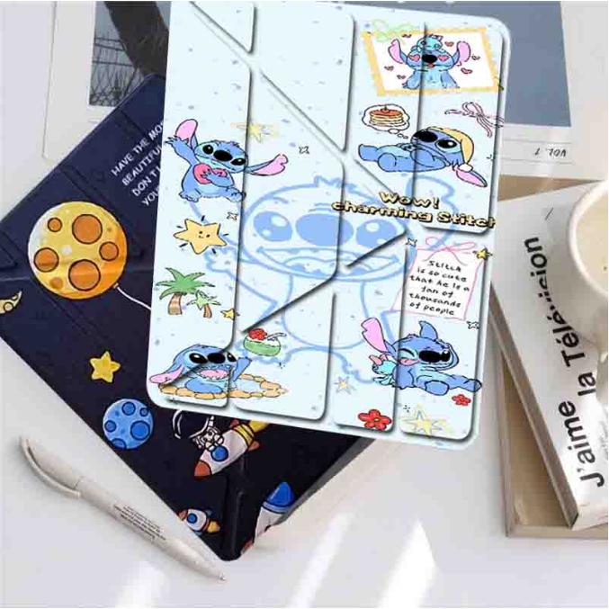 เคสไอแพดรูปตัวY สำหรับ gen5gen6 Air1Air2 gen7 gen8 gen9 10.2 Air3 Pro 10.5 Air4 AIR5 air11 pro11 ใสกลับ พร้อมถาดใส่ปากกา