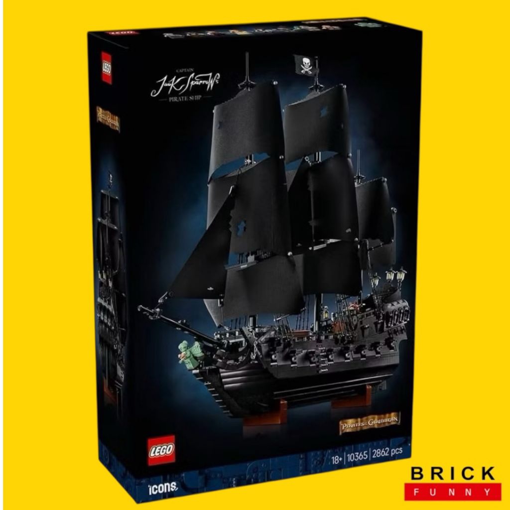 LEGO Icons 10365 Captain Jack Sparrow's Pirate Ship ของแท้ 100%  จัดส่งไว