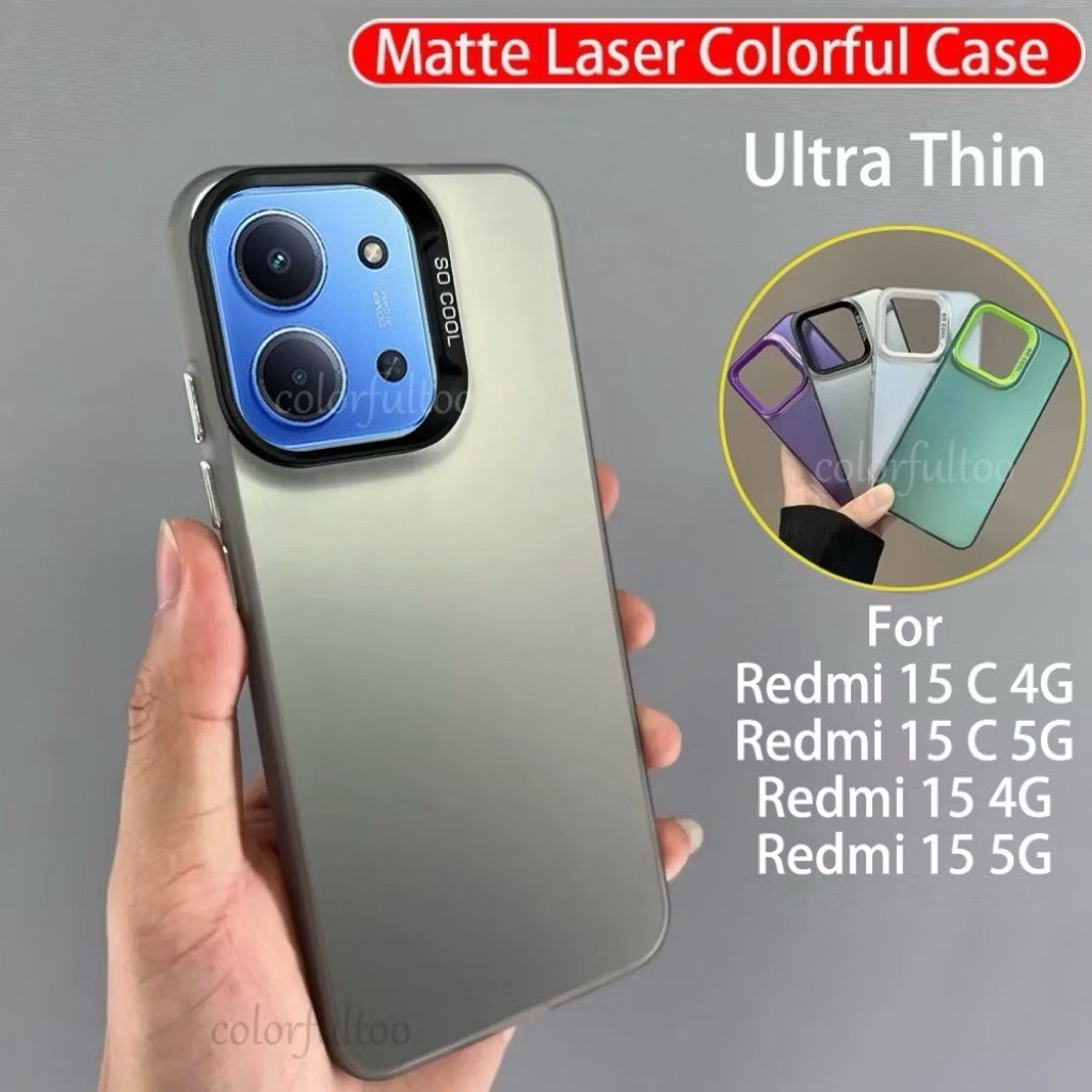 เคสหลังแข็ง สำหรับ Xiaomi Redmi A3 POCO C75 / Redmi 15C 14C เคสกันกระแทก สำหรับ เสี่ยวมี่ เรดมี่ A3 2024