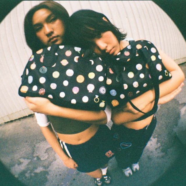 NAIYC 🔮 Oreo Polkadot Bag กระเป๋าสะพายไหล่ลายจุดสีดำขาว