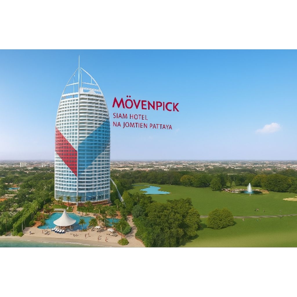 พร้อมส่ง🏖 voucher ที่พักโรงแรม Movenpick Pattaya เมอเวนพีค พัทยา🏖