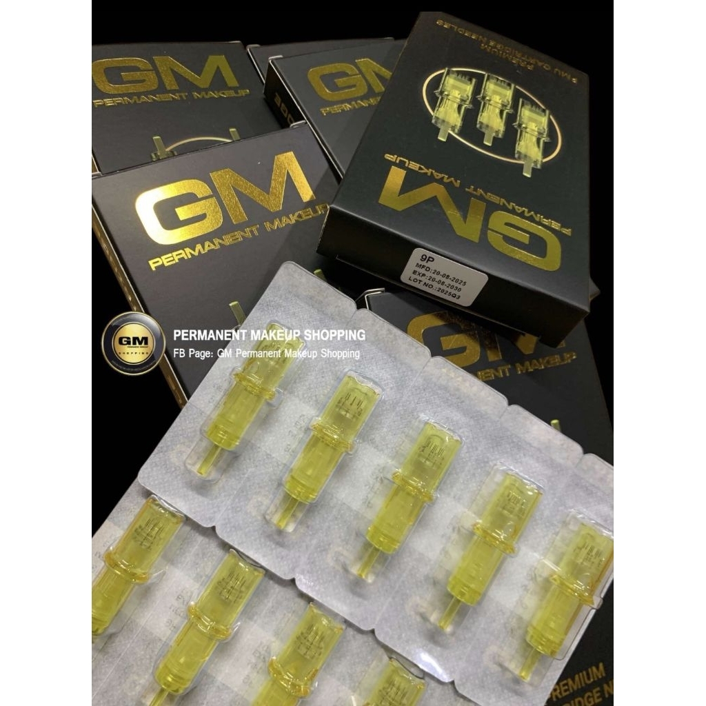 🔝 ใหม่! GM Premium PMU Cartridges สำหรับงาน Scalp Painting