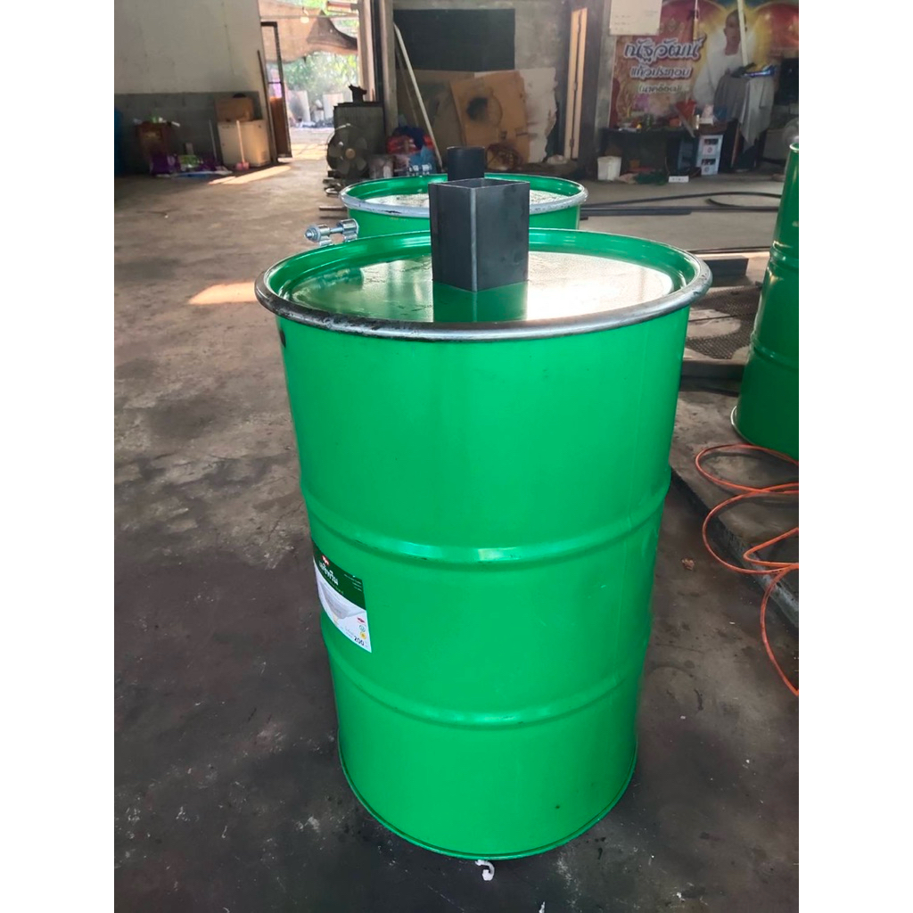 เตาเผาถ่านไร้ควันขนาด200ลิตร