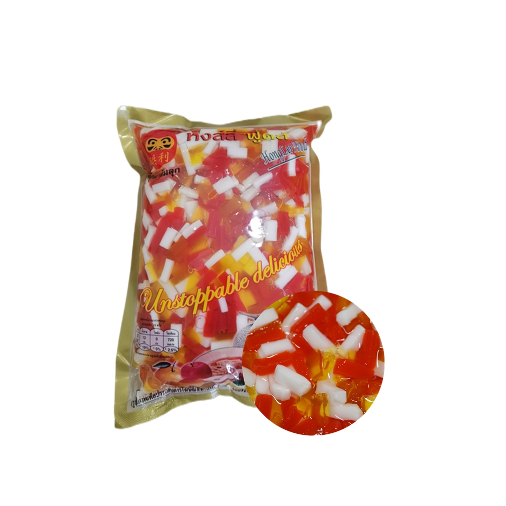 ฟรุตสลัด洪利หงส์ลี่่ฟู้ดส์#Honglee Food  #ตราตุ๊กตาล้มลุก หงส์ลี่ฟู้ดส์​ไข่มุก​ ขนาด 1 Kg