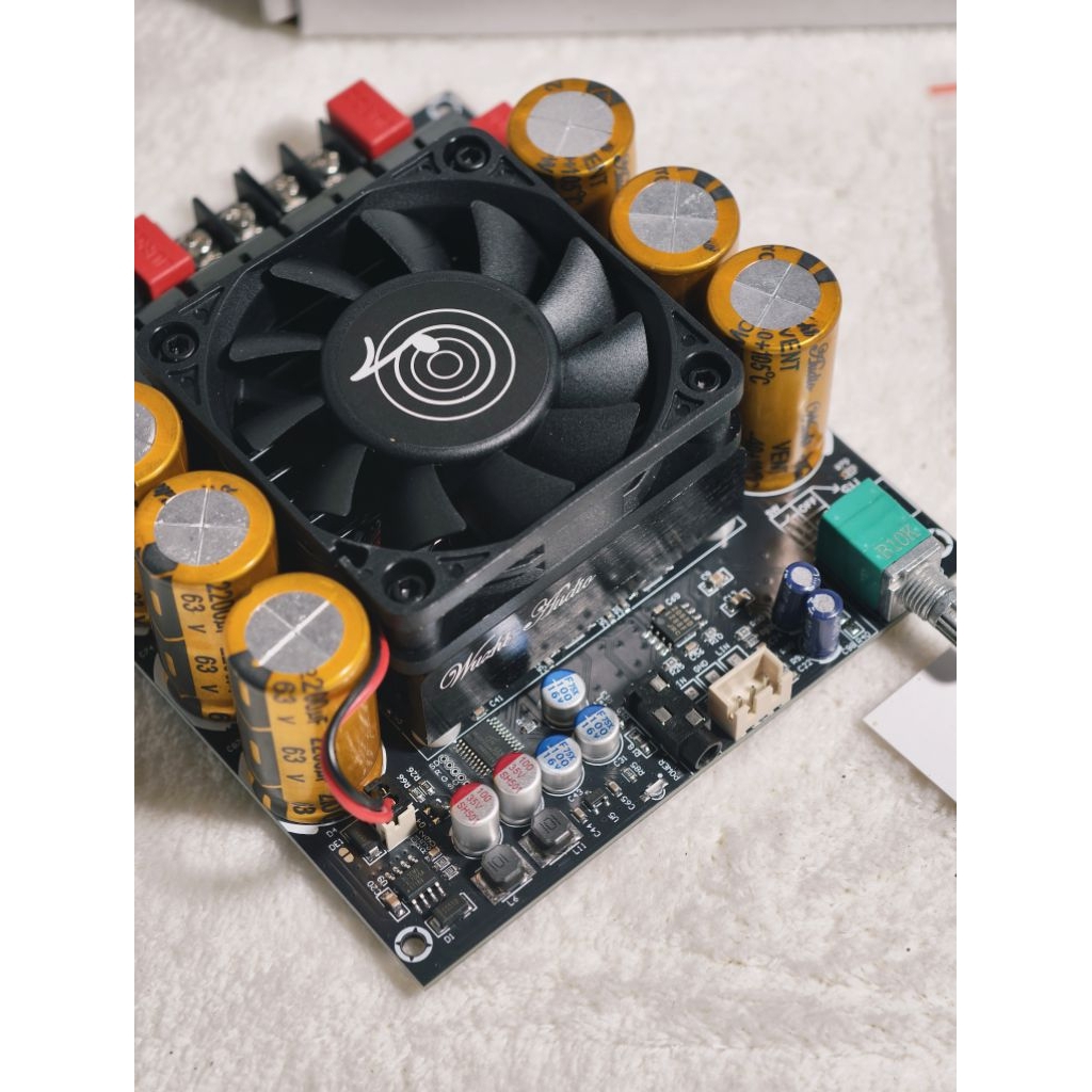 wuzhi zk-6002แท้ แอมป์จิ๋วขับซับ TPA3255 600W*2DC18-50V แอมป์จิ๋ว zk 6002 แอมป์ขับซับเบส 6002 แอมป์จ