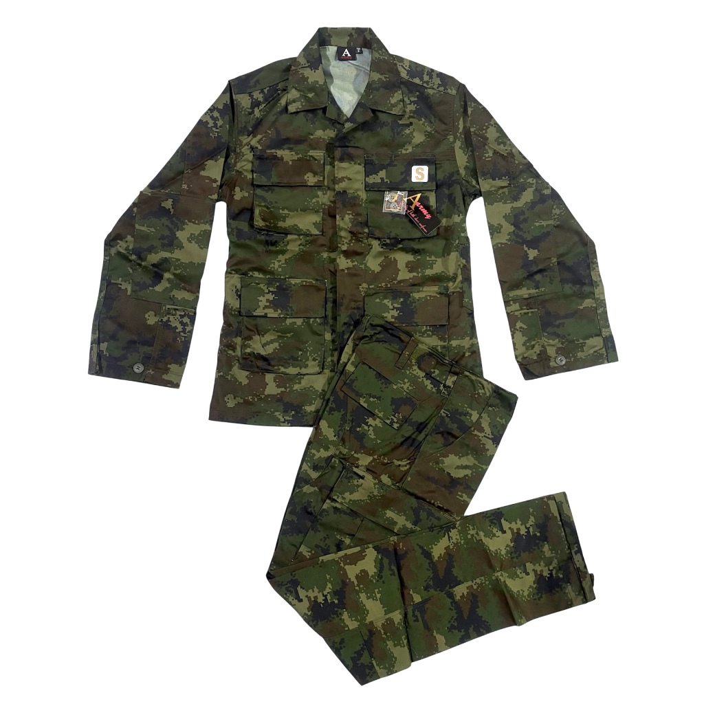 ชุดเวสดิจิตอล ทร. ทหารเรือ ชุดฝึกทหาร A Army