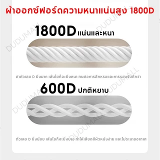 DuDuMALL เก้าอี้แคมป์ปิ้ง เก้าอี้สนาม เพิ่มผ้าฝ้าย รับน้ำหนักได้ 350kg กลางแจ้ง เนื้อผ้าใบOxford แข็งแรงมาก COD