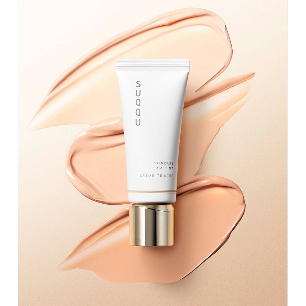 ใหม่ รองพื้นผสมกันแดด SUQQU SKINCARE CREAM TINT 40g