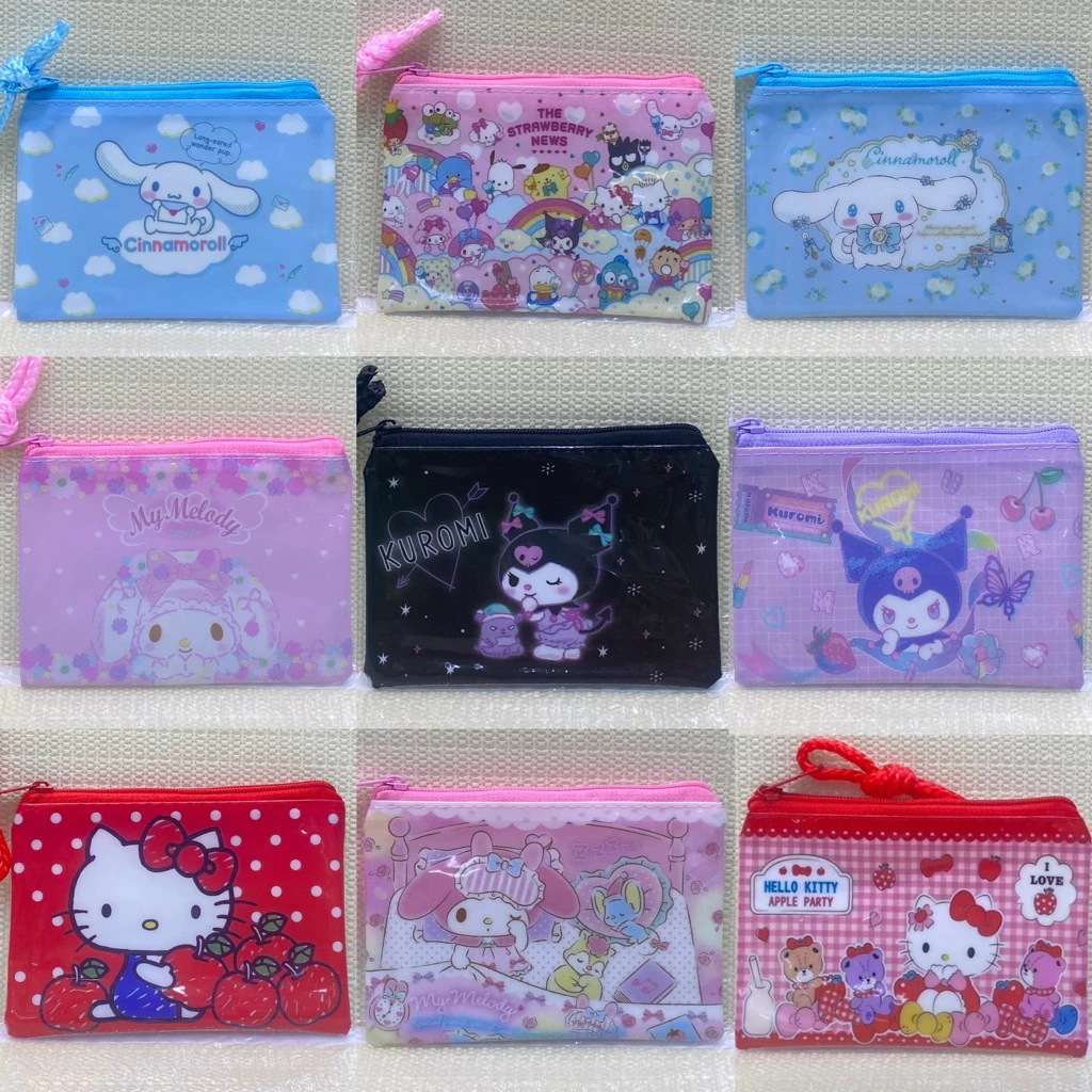 กระเป๋าตังค์ใส่เหรียญลายการ์ตูน สินค้าพร้อมส่ง