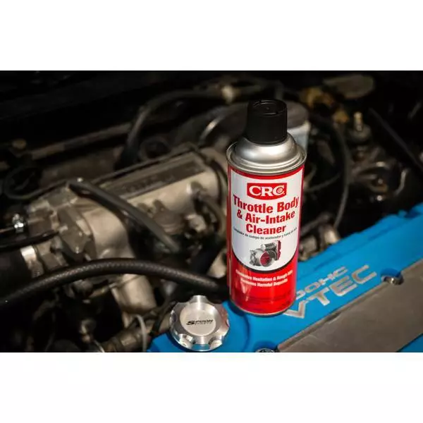 CRC Throttle Body & Air-Intake Cleaner สเปรย์ทำความสะอาดคาร์บูเรเตอร์ ปีกผีเสื้อและหัวฉีด ขนาด 190 mL. รหัส 1755088 thumbnail 6