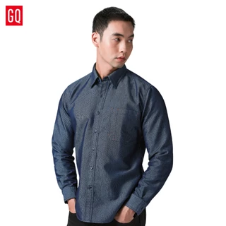 GQ Cool Tech™ Denim Long Sleeves เสื้อยีนส์เย็นแขนยาว มีกระเป๋าลับเก็บมือถือ