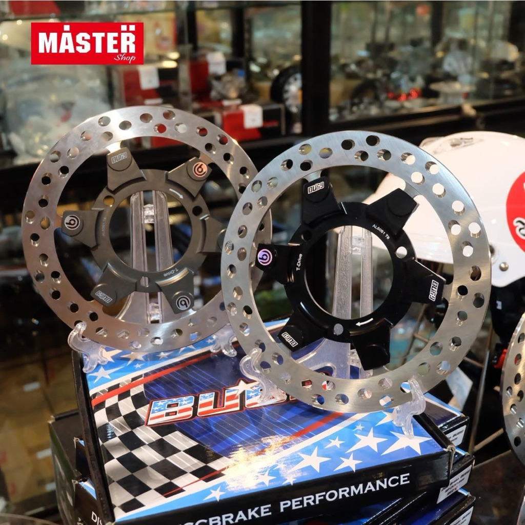 จาน BU69 แท้ ลาย T-drive ขนาด 208m. ไม่มีหมุด