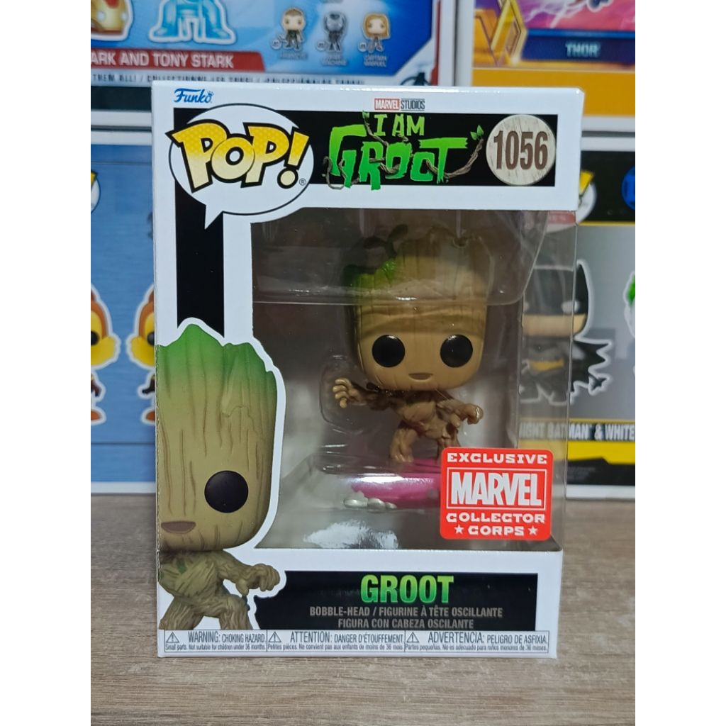 Funko Pop! : I Am Groot - Groot Soap Surfing [ กล่องสินค้า - 9/10 ]
