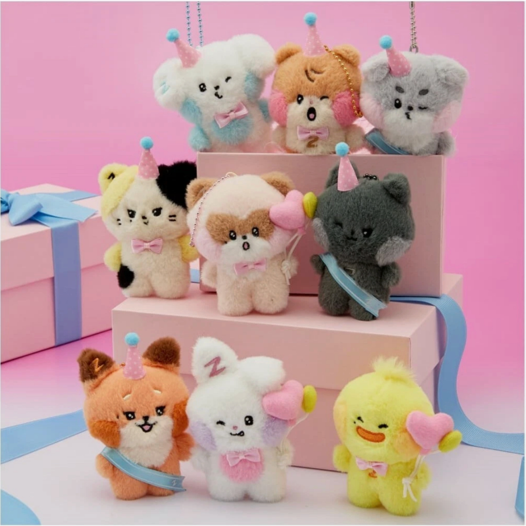 พร้อมส่ง ZEROBASEONE zeroni HOME PARTY POP-UP Official Plush Keyring พวงกุญแจ