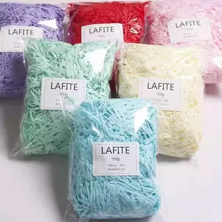 100g กระดาษฝอย กระดาษกันกระเแทก ขนาด 100 กรัม / กันกระแทรก นุ่มฟู ไม่บาดมือ กระดาษฝอยสี ส่งไว