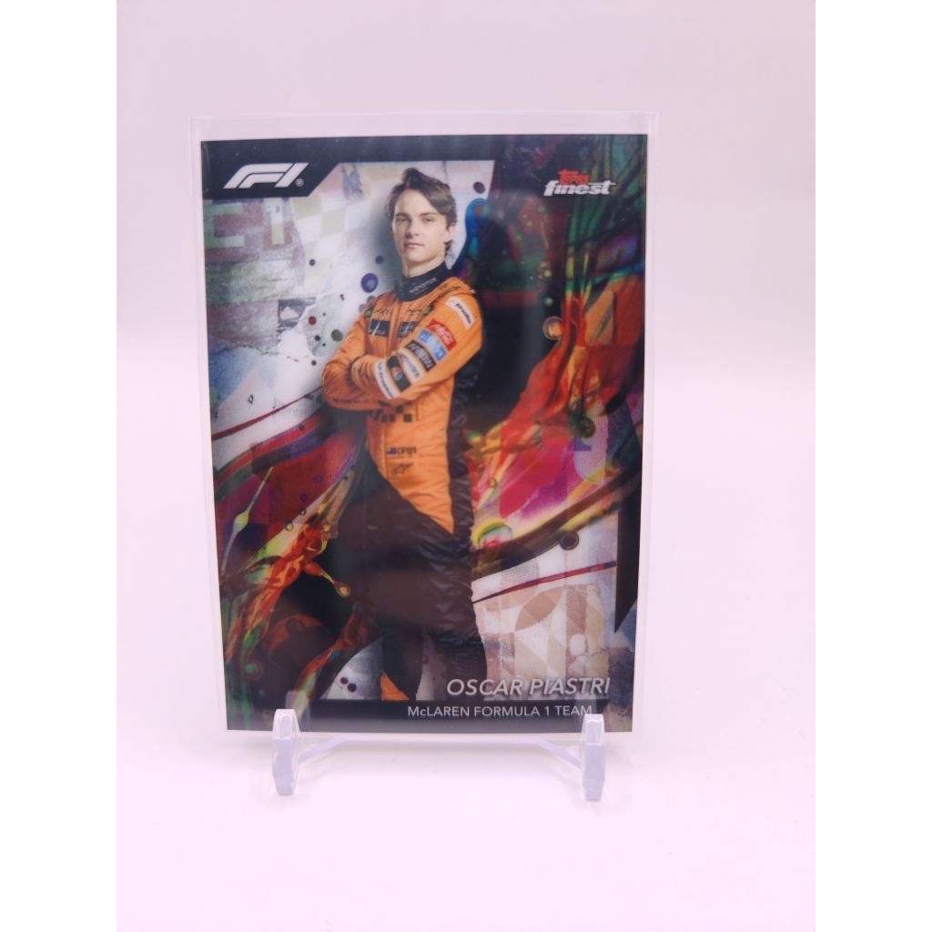 การ์ด f1 topps finest 2024 oscar piastri