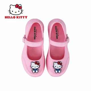 Hello Kitty พร้อมส่งจากไทย รองเท้าคิตตี้เด็ก รองเท้าสวมรัดสวม วัสดุEVAสุดนิ่ม รุ่นKTL-606