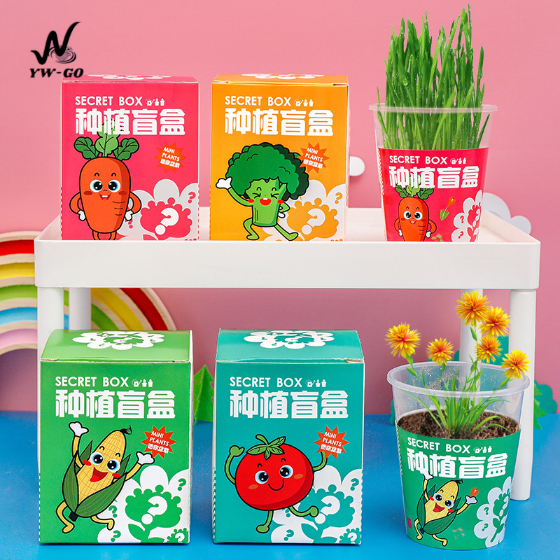 ชุดปลูกดอกไม้ ชุดปลูกผัก ใช้กับ เด็กอนุบาลDIY (พร้อมส่งค่ะ) BS42