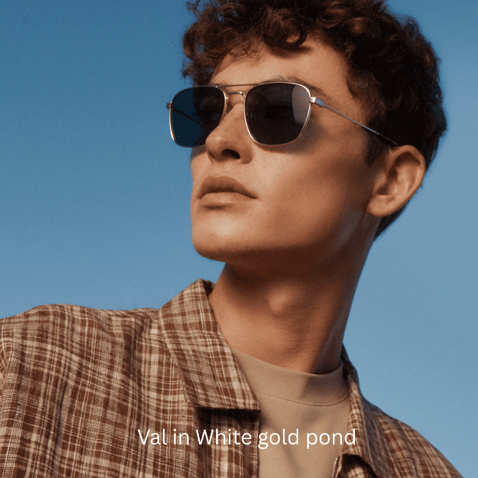 Sunnies Studios نظارة شمسية أفياتور مستقطبة Val — صورة 7