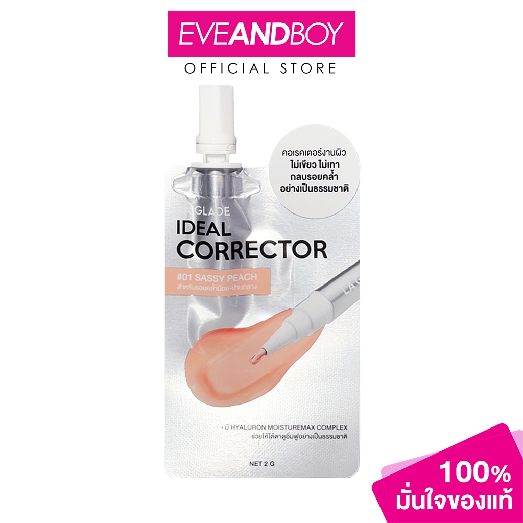 LA GLACE - Mini Ideal Corrector La Glace (2g) มินิ ไอดีล คอเรคเตอร์ ลา กลาส