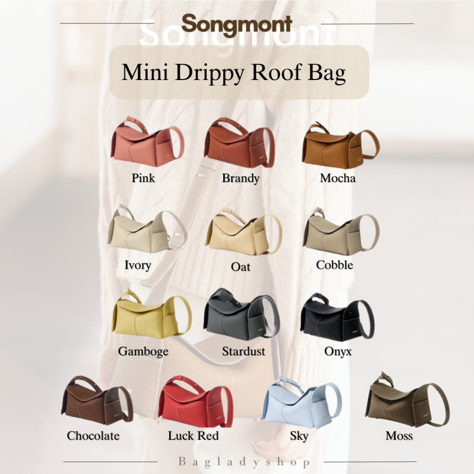 Songmont Mini Drippy Roof  Bag ของแท้ 100% กดจาก official Songmont