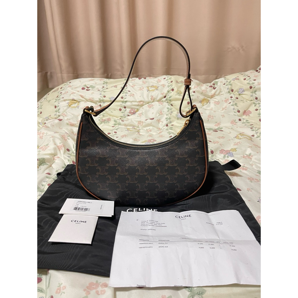 celine ava bag used like new แท้100%