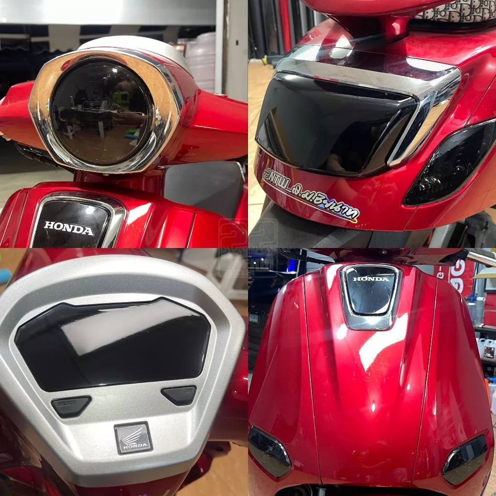 ฟิล์มกันรอยชุดไฟ Honda Giorno 2023-2025 ไมล์ ไฟ รอบคัน thumbnail 6