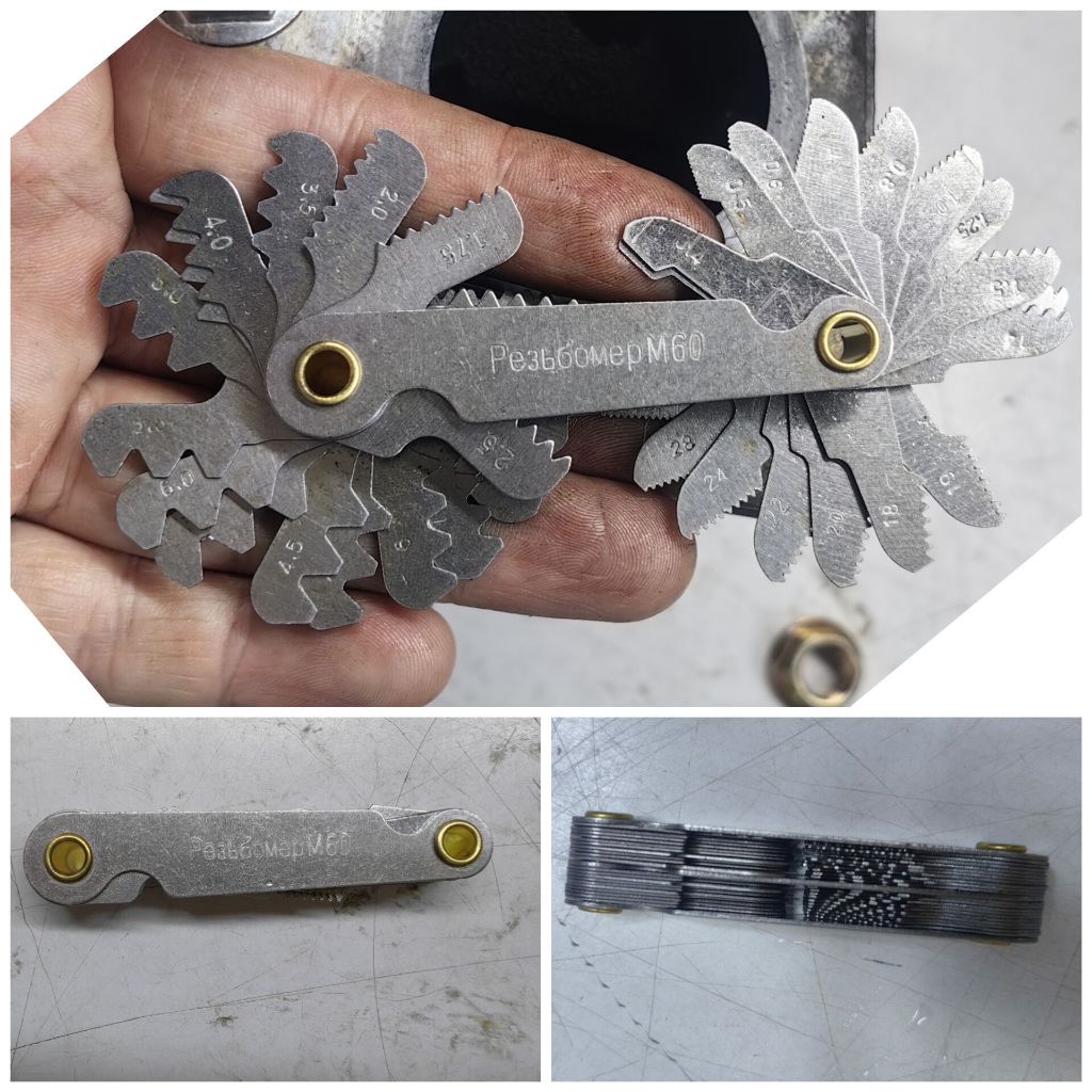 OT20 ชุดหวีวัดเกลียว มิล+ หุล  40 ขนาดงานสแตนเลส สำหรับวัดเกลียวน็อต - รูปที่ 6