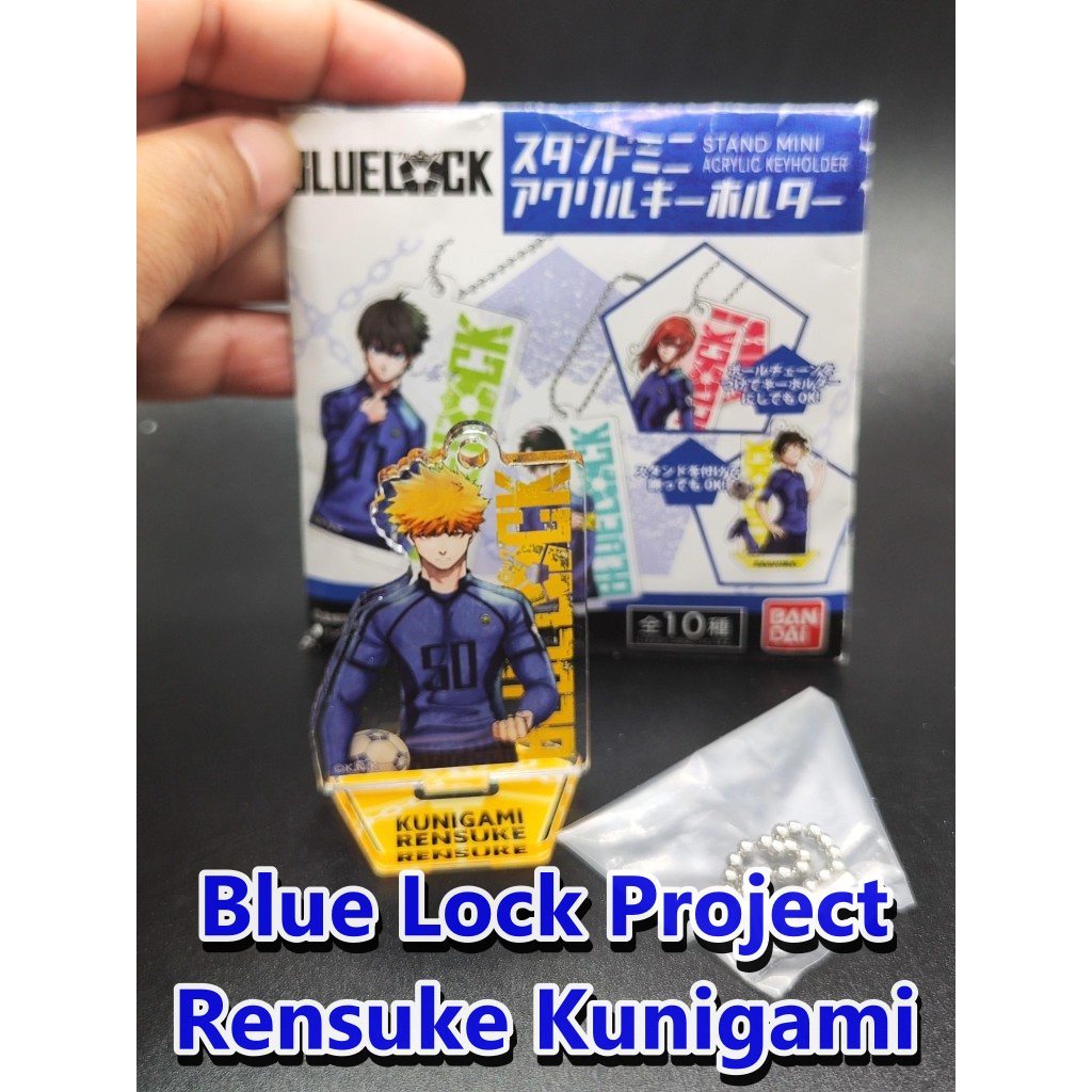BlueLock - ขังดวลแข้ง Blue Lock Project Rensuke Kunigami Stand mini  Acrylic Stand Keyholder