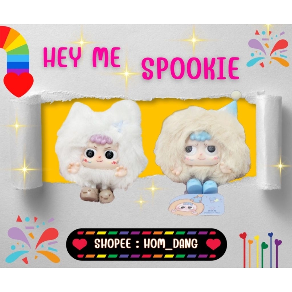 พร้อมส่งจาก🇹🇭 Hey me Spookie🔥 ‼️คอลใหม่ล่าสุด‼️💥แบบเช็คการ์ดเช็คตัว แท้💯ไม่ผ่านการใช้งาน