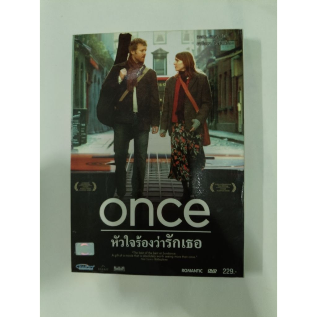 DVD หนัง มือสอง เรื่อง ONCE หัวใจร้องว่ารักเธอ
