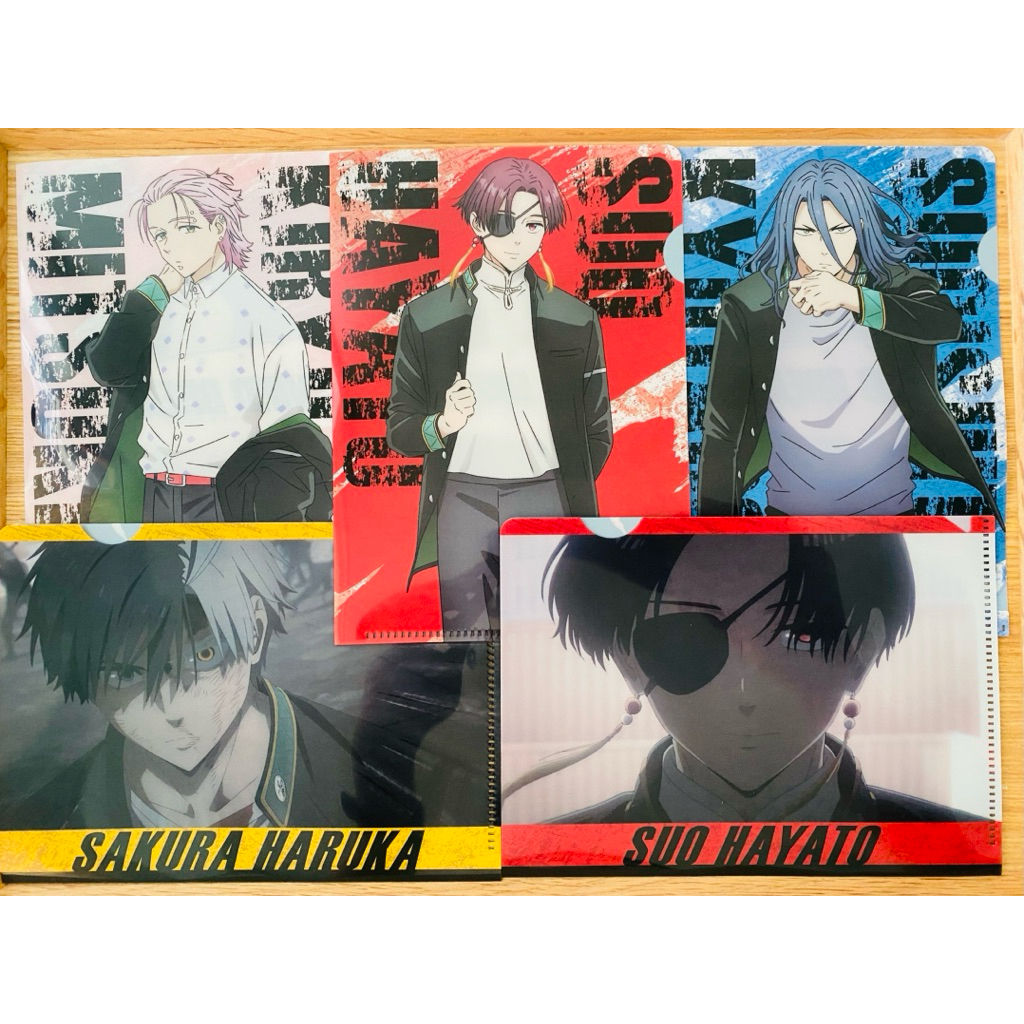 wind breaker, ของสะสมจากแอนนิเมะ, clear file,folder A6