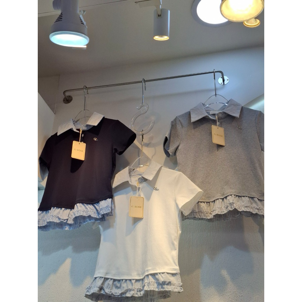 G-Rose รุ่นใหม่🤎ผ้าดีมากแต่งชายระบายอกไม่เกิน38 ความยาว 17-18
