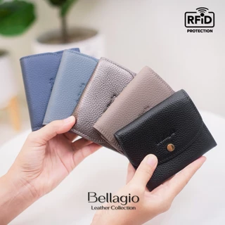 Bellagio รุ่น Lucy Wallet กระเป๋าสตางค์หนังวัวแท้ ใบเล็กน่ารัก สไตล์เรียบหรู
