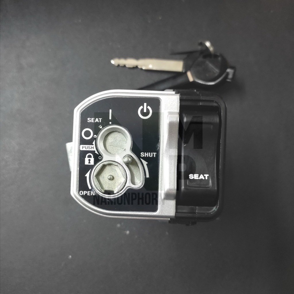 สวิทกุญแจ SCOOPY I 2017-2020 สวิทกุญแจชุดใหญ่ แท้ HONDA KEY SET  UK