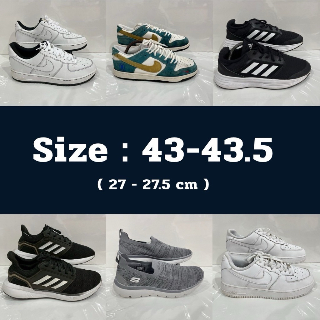 [ size : 43-43.5 ] รองเท้ามือสอง