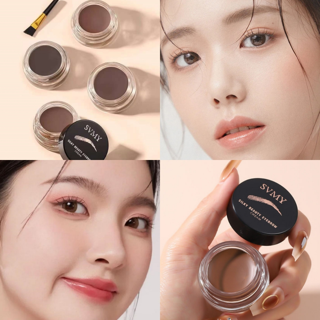 YOTAI เจลเขียนคิ้วตลับ เนื้อครีม เกลี่ยง่าย กันน้ำ ติดทน ขนาด 6 กรัม 4 สี