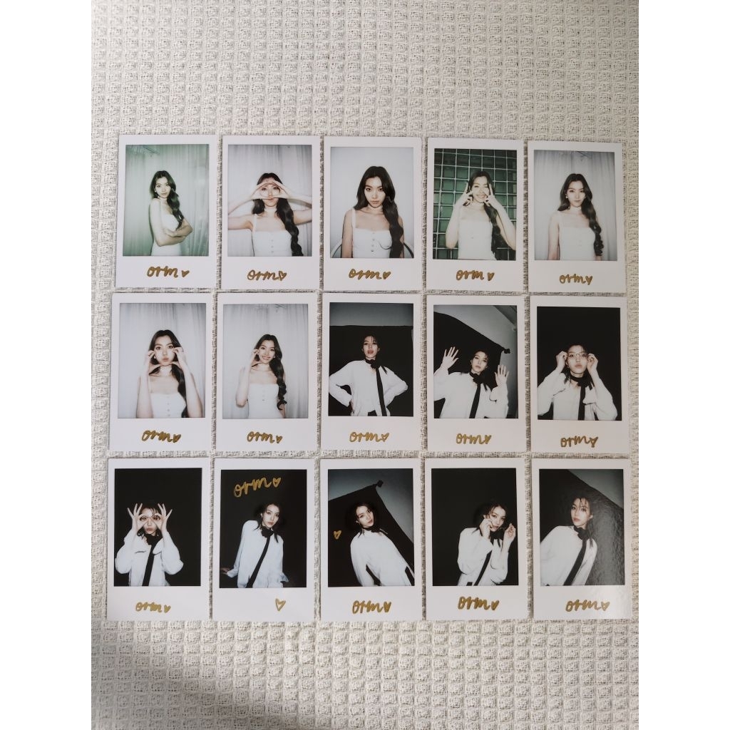 Ormkornnaphat รูปโพลารอยด์ ของแท้ พร้อมลายเซ็นดิจิตอล จากนิตยสารWink