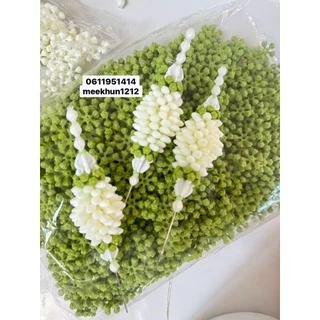 [🌿ใหม่ล่าสุด 🌿ถูกที่สุด😊] มาลัยตุ้มจิ๋ว ยอดพาน พวงมาลัย มะลัยตุ้ม