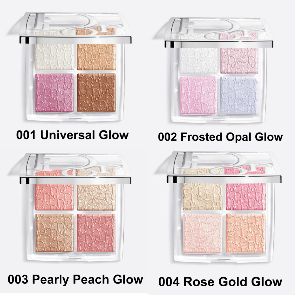 พร้อมส่ง+พร้อมถุง‼️Dior Backstage Glow Face Palette Highlight & Blush 10g รุ่นหายาก004🇯🇵(พร้อมถุง)