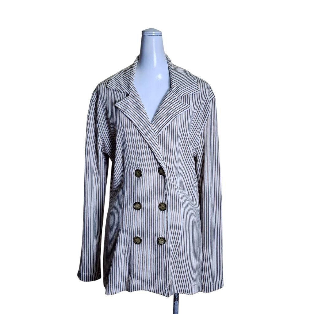 MORGAN เสื้อสูทคอปกแขยาว กระดุมหน้าสองแถว