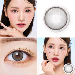 Montra Premium lens ค่าอมน้ำสูง 55% Layla Almond brown/brown/gray ค่าสายตา 0.00-650