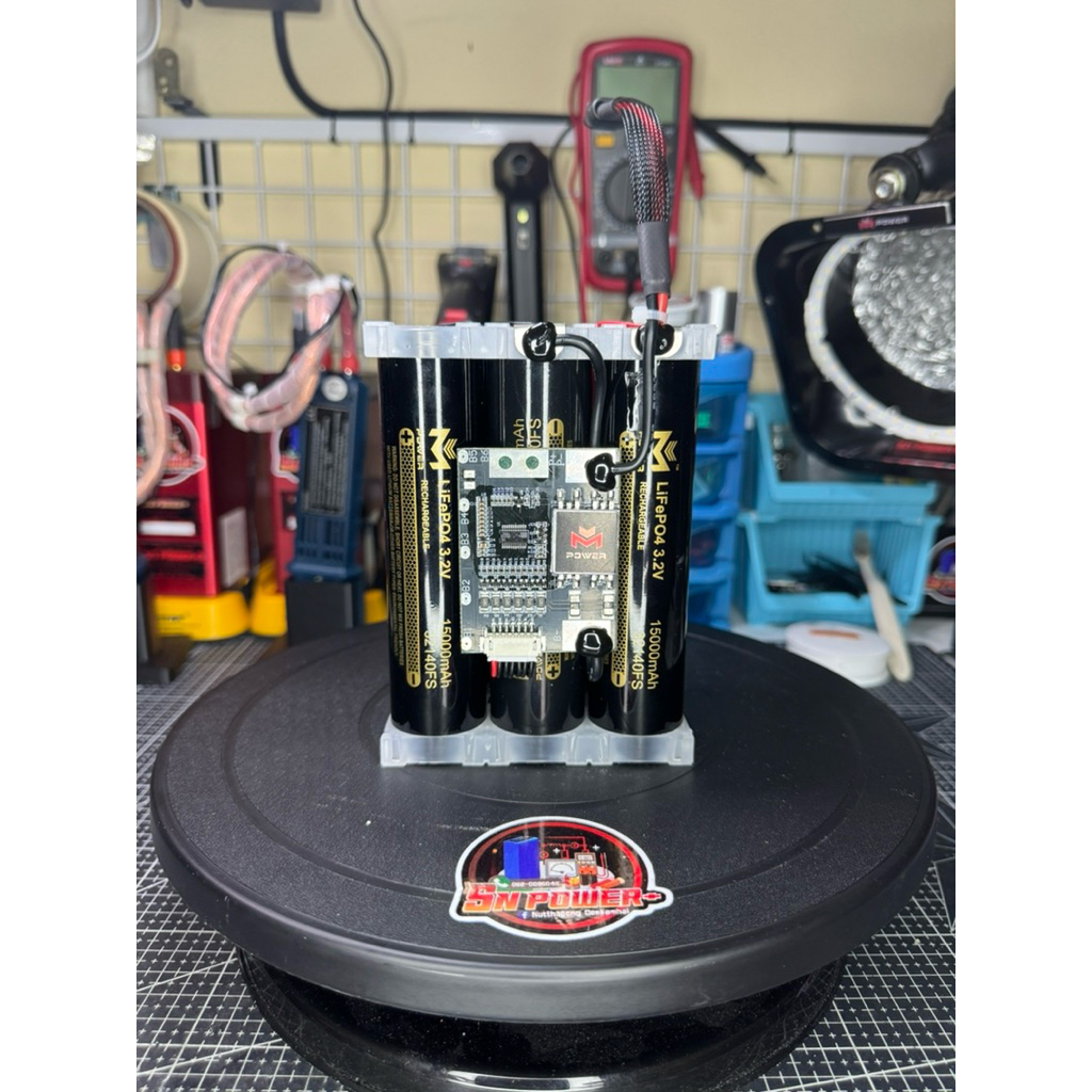 แบตเตอรี่Li-FePO4 6S 15Ah BMS20A