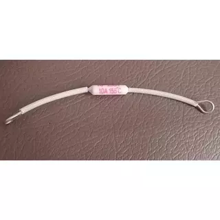 RF Fuse Ceramic 130°C155°C,165°C,172°C ,192°C,200°C ,216°C10A Lenght 9 cm.
