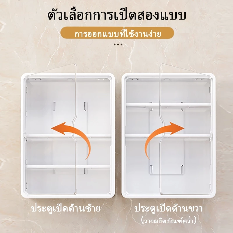 ตู้โชว์ติดผนัง ตู้โชว์ตุ๊กตา กล่องฟิกเกอร์ มีฝาปิด ประตูแม่เหล็ก thumbnail 7