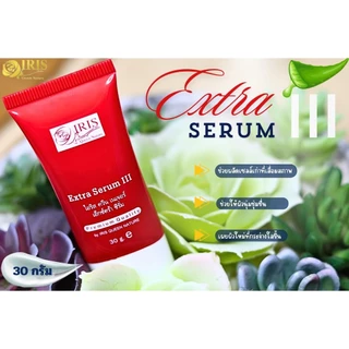 ไอริส ควีน เนเจอร์/iris/เอ็กซ์ตร้า ซีรั่ม สูตร 3/สิว/ฝ้า/ผลัดเซลล์/กระจ่างใส/แพ็กเกจใหม่