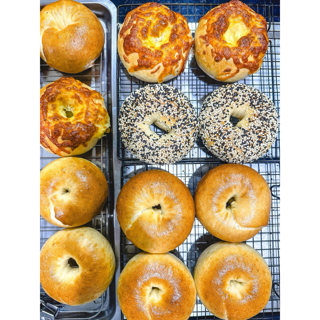 Bagel เบเกิลหนึบมีหลายรสชาติ