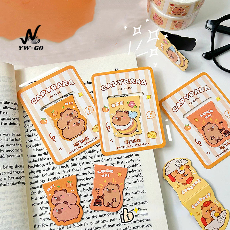 ที่คั่นหนังสือแม่เหล็ก bookmark ลายการ์ตูน คั่นหนังสือ ที่หนีบหนังสือ ของจริงน่ารัก (พร้อมส่ง) G3506